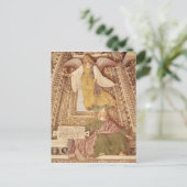 Ezekiel en Angel, die het krijst van de Briefkaart (Staand voorkant)