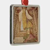 Ezekiel en Angel, die het krijst van de Metalen Ornament (Rechts)