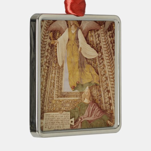 Ezekiel en Angel, die het krijst van de Metalen Ornament (Rechts)