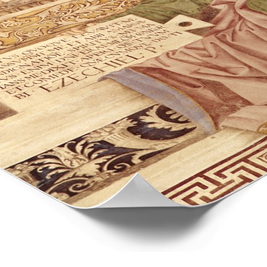 Ezekiel en Angel, die het krijst van de Poster (Hoek)