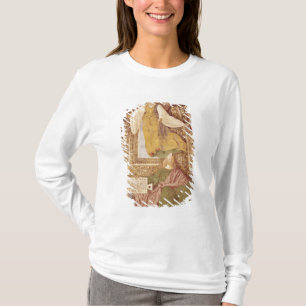 Ezekiel en Angel, die het krijst van de T-shirt