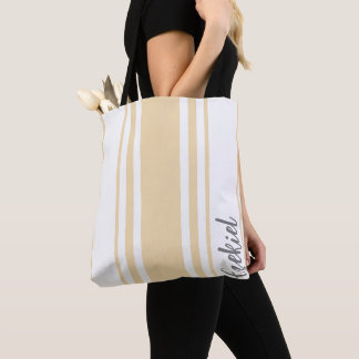 Ezekiel Minimalistische Strepen Monogram Tote Bag