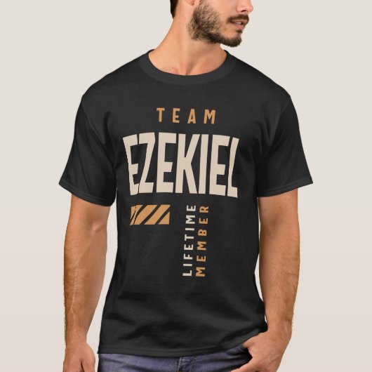 Ezekiel Persoonlijke naam - Funny Ezekiel T-shirt (Voorkant)