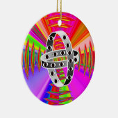 Ezekielwiel Keramisch Ornament (Rechts)