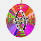 Ezekielwiel Keramisch Ornament (Links)