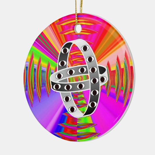 Ezekielwiel Keramisch Ornament (Links)