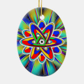 "Ezekielwiel" Keramisch Ornament (Achterkant)