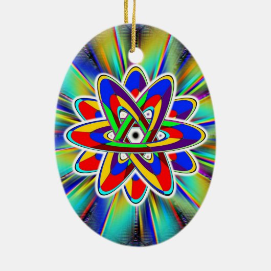 "Ezekielwiel" Keramisch Ornament (Achterkant)