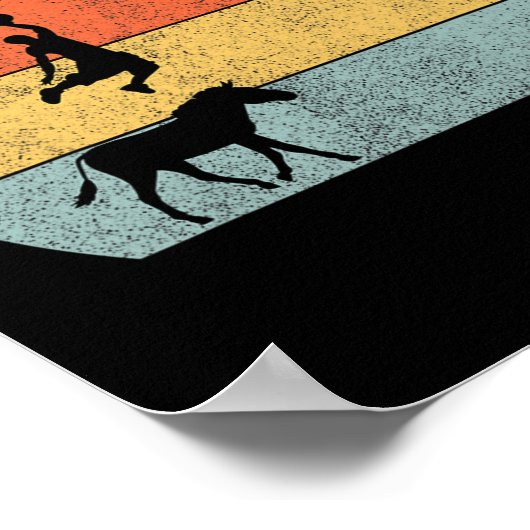 Ezel basketbal Speler Coach Sport rit ezel b Poster (Hoek)