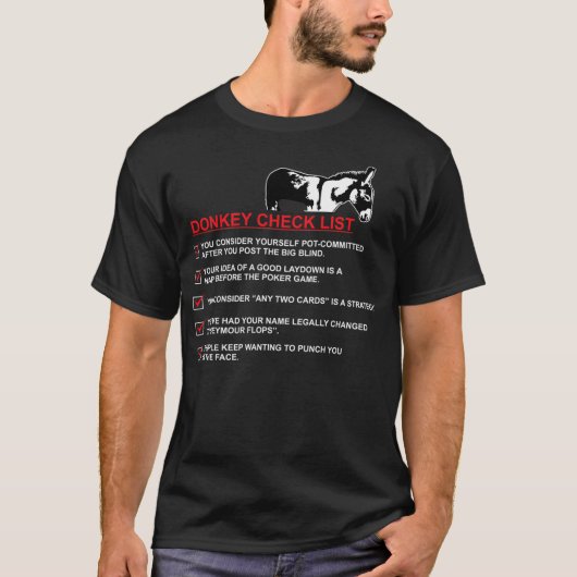 Ezel Check List Poker Shirt (Voorkant)