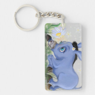 Ezel en Daisy Sleutelhanger