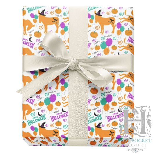 Ezel Halloween Inpakpapier