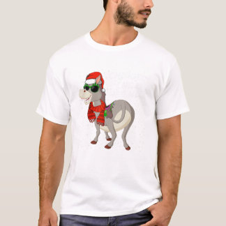 Ezel Italiaans Xmas Grappig T-shirt