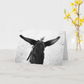 Ezel Kaart (Gele Bloem)