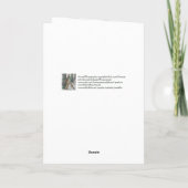 "Ezel maken geweldige Sint!" Feestdagen Kaart (Achterkant)