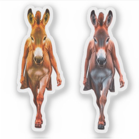 EZEL MENSEN STICKER (Voorkant)