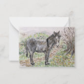 ezel notitiekaartje (Voorkant)