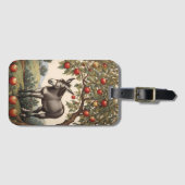 ezel onder een appelboom bagagelabel (Voorkant (horizontaal))