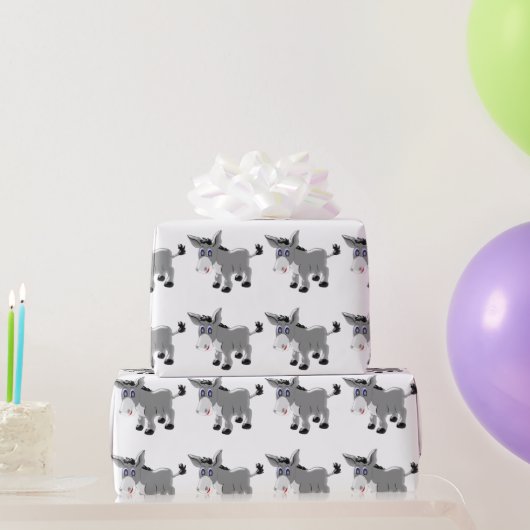 Ezel Ontwerp Cadeaupapier (Feestgeschenken)