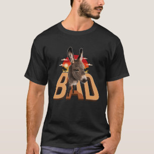 Ezel Ontwerp met citaat ezels maakt me glimlachen T-shirt