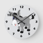 Ezel Ontwerp Ronde Klok (Voorkant)