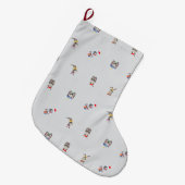 ezel patroon kerstsok (Voorkant (Hangend))