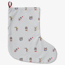 ezel patroon kerstsok