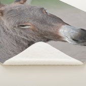 Ezel Portret Sherpa Deken (3/4)