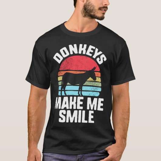 Ezel Shirt ezels laten me lachen grappig dier (Voorkant)