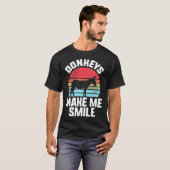 Ezel Shirt ezels laten me lachen grappig dier (Voorkant volledig)