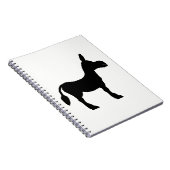 Ezel Silhouet Notitieboek (Rechterzijde)