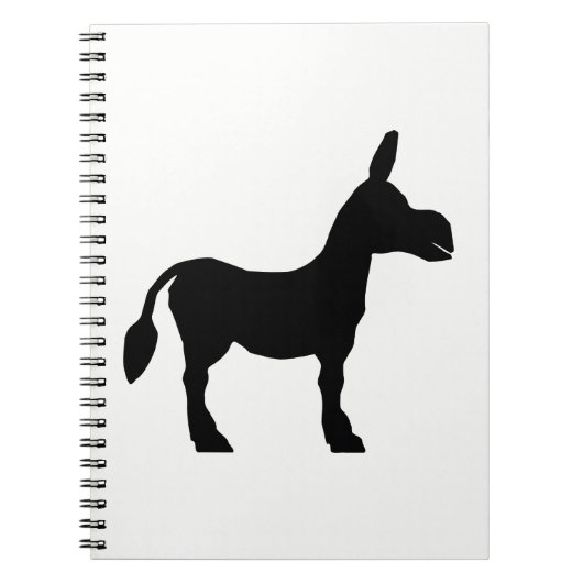 Ezel Silhouet Notitieboek (Voorkant)