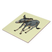 ezel tegeltje (Zijkant)