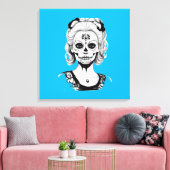 EZELIN CANVAS AFDRUK (Insitu (Woonkamer))