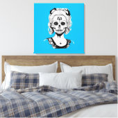 EZELIN CANVAS AFDRUK (Insitu (Slaapkamer))