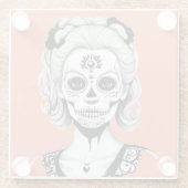 EZELIN GLAZEN ONDERZETTER (Achterkant)