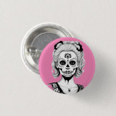 EZELIN RONDE BUTTON 3,2 CM (Voorkant /achterkant)