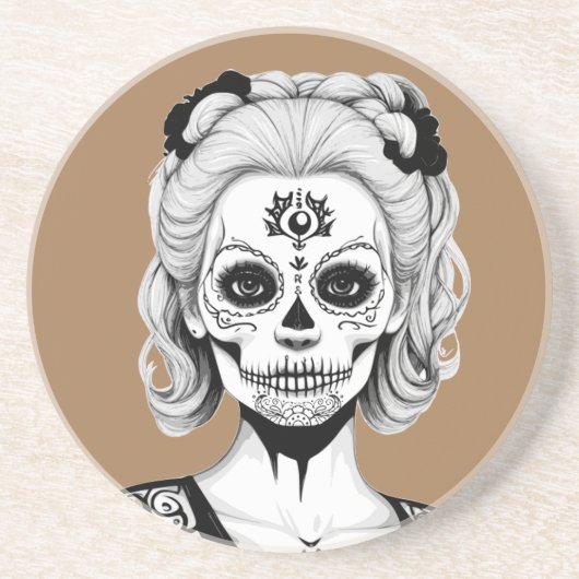 EZELIN ZANDSTEEN ONDERZETTER (Voorkant)