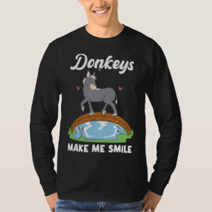 Ezelinnen maken me lachen Ezel Mini Paard T-shirt