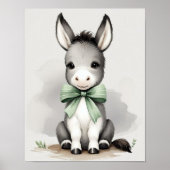 Ezelkinderkamer Muur Kunst Poster (Voorkant)