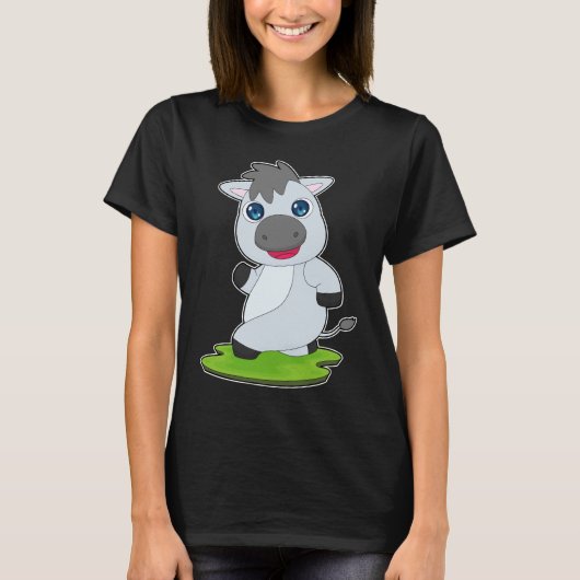Ezelrenner hardloop sporten t-shirt (Voorkant)