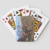 Ezels in de Pyreneeën (Rosa Bonheur) Pokerkaarten (Achterkant)
