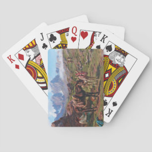 Ezels in de Pyreneeën (Rosa Bonheur) Pokerkaarten