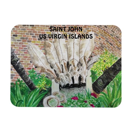 Ezels magneet (Horizontaal)