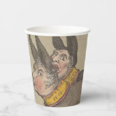 Ezels - Papieren bekers (Voorkant)