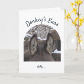 Ezelsjaren Kaart (Gele Bloem)