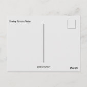 Ezelskar in Soedan Briefkaart (Achterkant)