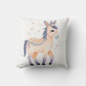 Ezelskussen op maat met Boho Floral Design - Kussen (Voorkant)