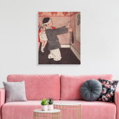 Ezelsoren spel canvas afdruk (Insitu (Woonkamer))