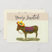 Ezelstaartje plakken kaart (Voorkant / Achterkant)